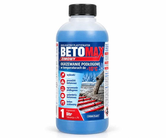 BETOMAX ZIMA Plastyfikator do betonu, 1 l