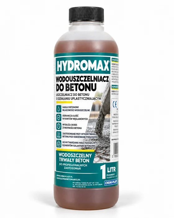 HYDROMAX Wodouszczelniacz do betonu, 1 l