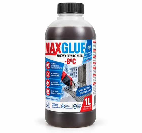 MAXGLUE Zimowy płyn do kleju, 1 l