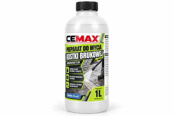 CEMAX Preparat do mycia kostki brukowej, 1 l