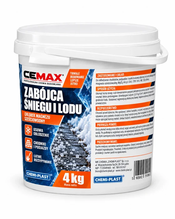Zabójca śniegu i lodu, 4 kg