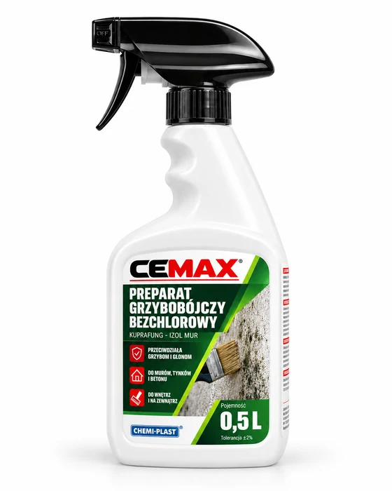 CEMAX Preparat grzybobójczy bezchlorowy, 0,5 l